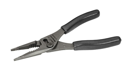 Snap-on LN46ACFDT | 7" Talon Grip Long-Nose Slip-Joint Pliers | 7 in long, Dark Titanium