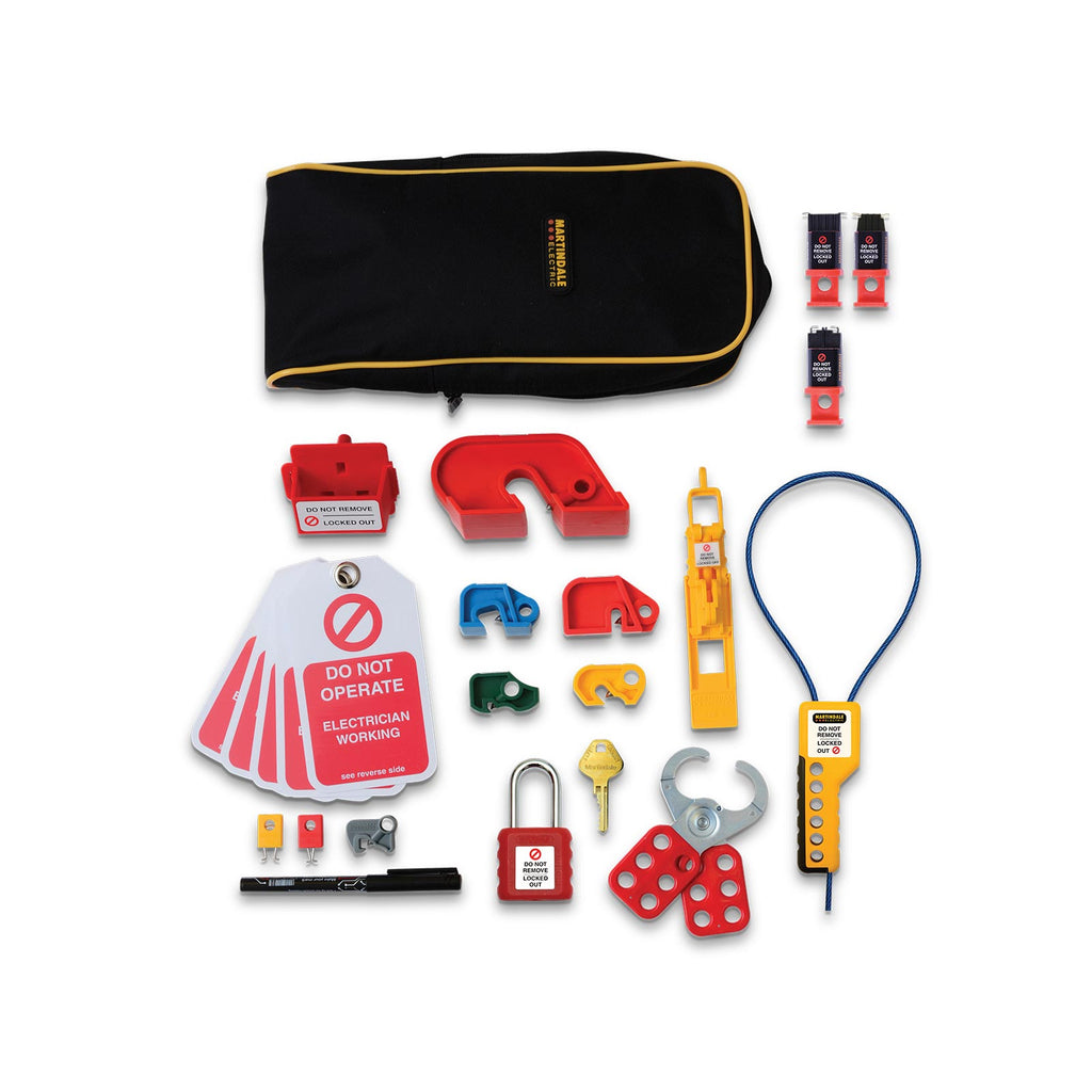 Martindale MARLOKKITPRO | LOKKITPRO Ultimate Lockout Kit | 11 MCB Locks - generaltechuae