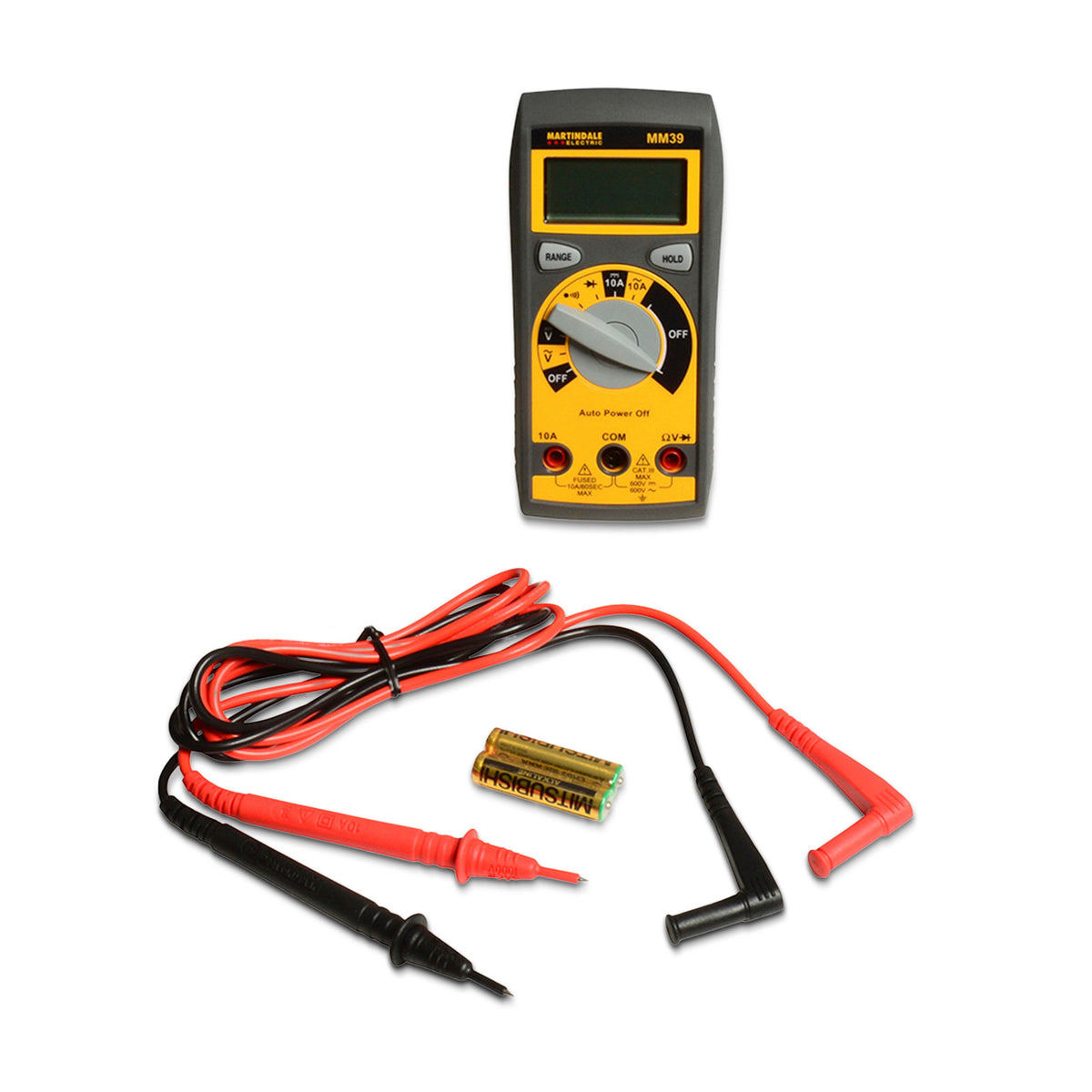 Martindale MARMM39 | MM39 Auto-Ranging Digital Multimeter | 600V, 10A, CAT III 600V - generaltechuae (2)