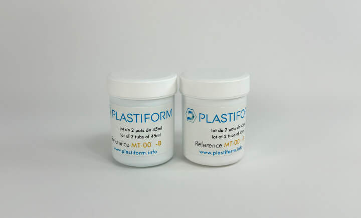 Plastiform MT-005-B | M80 LP Manual Replication Putty | 90 ml Pot, 80 Shore A - generaltechuae