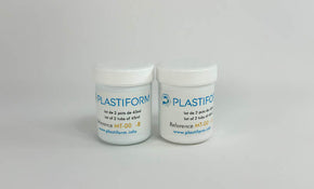 Plastiform MT-005-B | M80 LP Manual Replication Putty | 90 ml Pot, 80 Shore A - generaltechuae