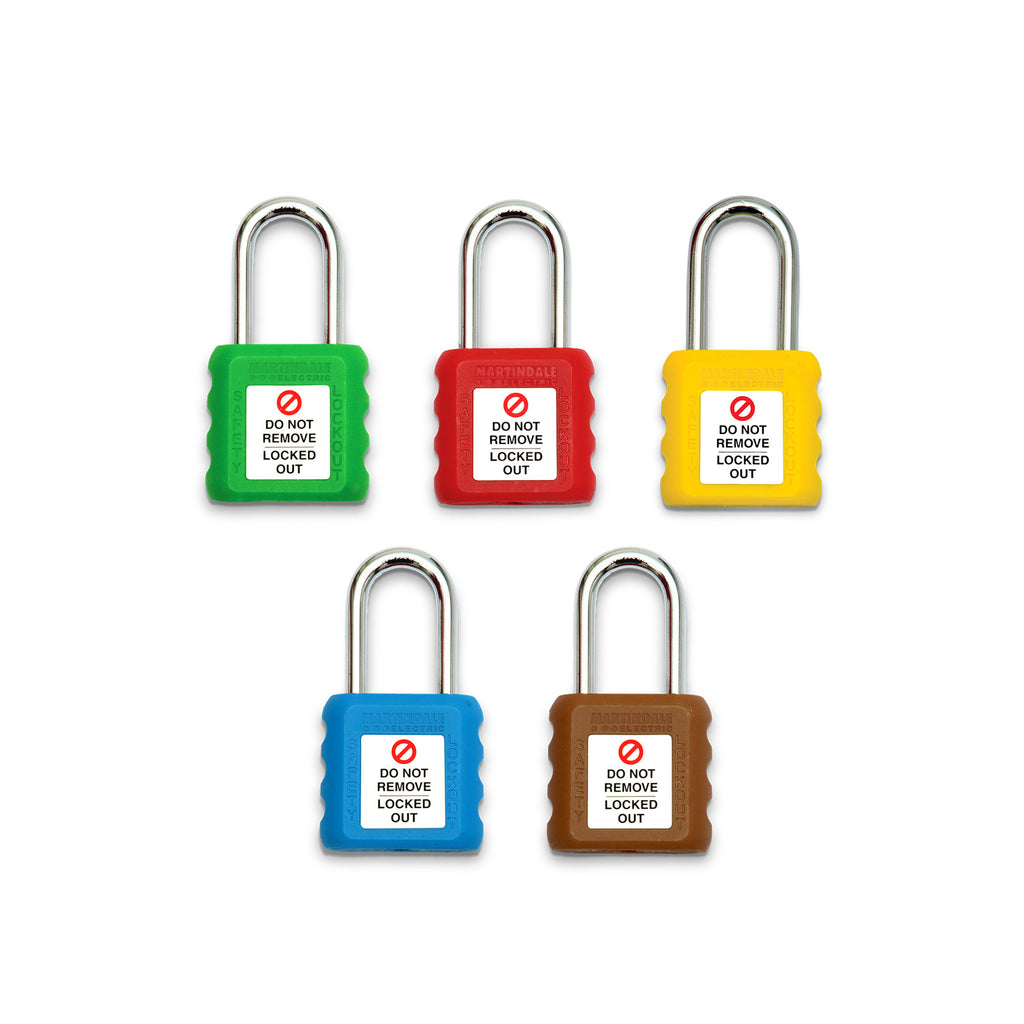 Martindale MARPAD11YW | PAD11 Safety Lockout Padlock | Yellow, 6 mm Steel Shackle - generaltechuae (2)