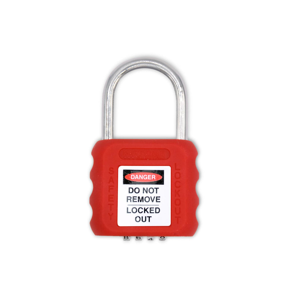 Martindale MARPAD15RD | PAD15 Combination Padlock | Red, 4-Digit - generaltechuae (2)