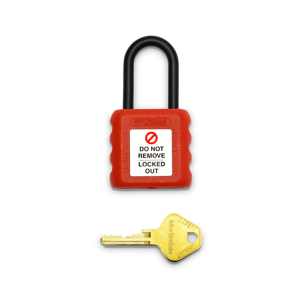 Martindale MARPAD21RD | PAD21 Insulated Padlock | Red, 6 mm Nylon Shackle - generaltechuae (2)