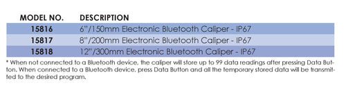 Flexbar 15817 | Electronic Bluetooth Caliper IP67 | 8 in/200 mm - generaltechuae (2)