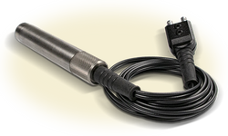 DMQ QSS519 | 5 MHz Ø10 mm straight high-temperature transducer | Range 1–250 mm - generaltechuae