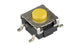 Omron B3S-1002, Black Button Tactile Switch, SPST 50 mA @ 24 V dc 0.55mm