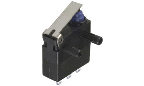 Omron D2HW-BR211H, Lever Micro Switch, Solder Terminal, 2 A @ 12 V dc, SPDT, IP67