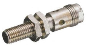 Omron E2AS18LS08M1C1, Inductive Threaded Barrel Proximity Sensor, M18, 8 mm Detection, NPN NO, 12 → 24 V dc