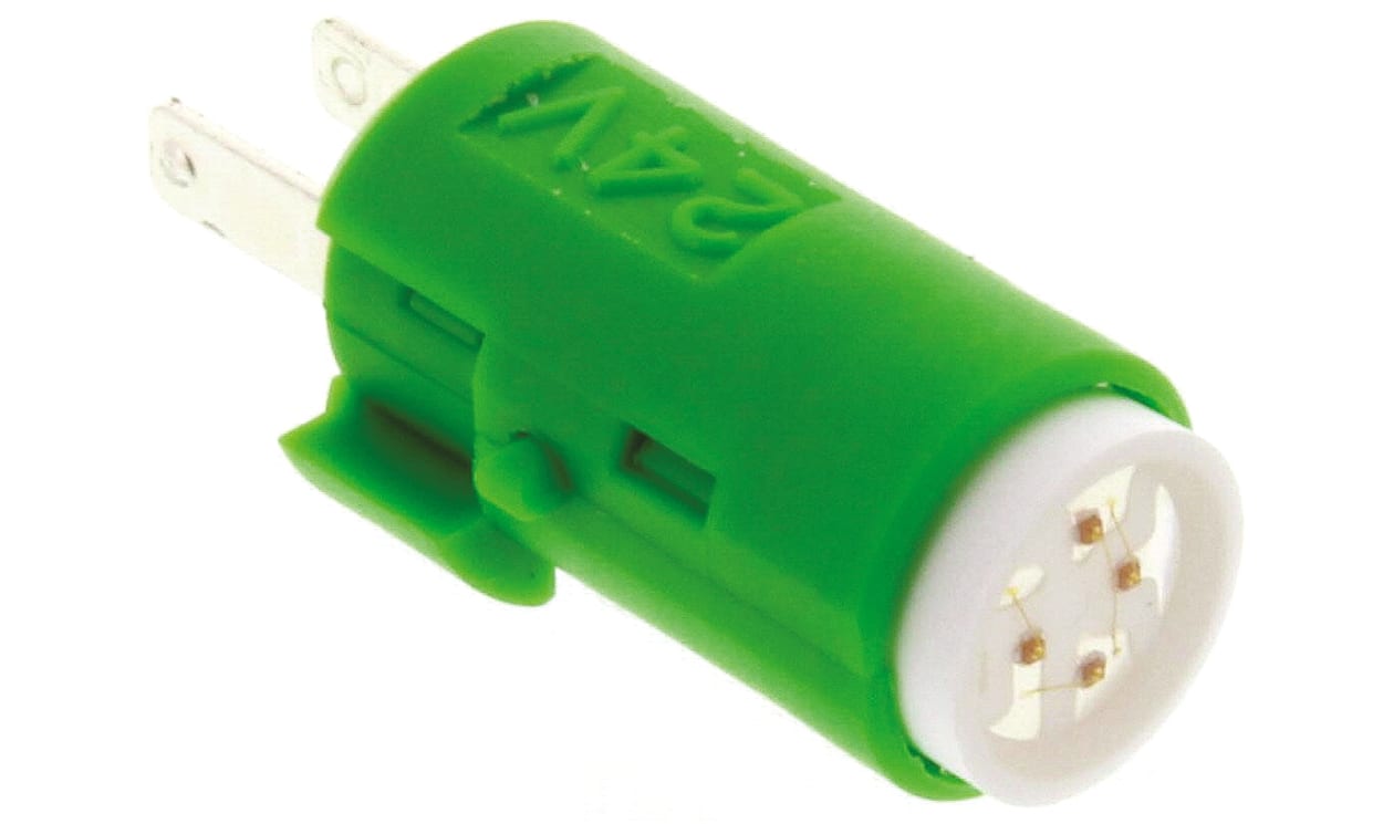 Omron A16-24DG, Green LED Indicator Lamp, 24V dc