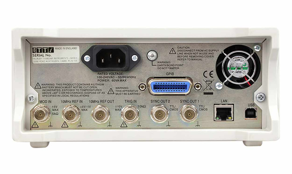 Aim-TTi TGP3122  Pulse Generator, 1 mHz min, 25 (Double Pulse) MHz, 50 (Pulse) MHz max