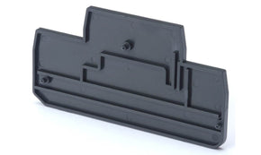 Omron XW5E-P1.5-1.1-2, XW5E Series End Cover for Use with XW5G-P1.5-1.1-2 Grounding Terminal Block, XW5T-P1.5-1.1-2 Feed Through