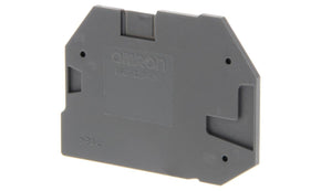 Omron XW5ES40121, XW5E End Cover for use with XW5G-S4.0-1.2-1 Grounding Terminal Block, XW5T-S4.0-1.2-1 Feed Through Terminal Block,