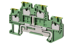 Omron XW5G-P1.5-1.1-2, XW5G Series Grey, 1.5mm², Double-Level, Push In Termination