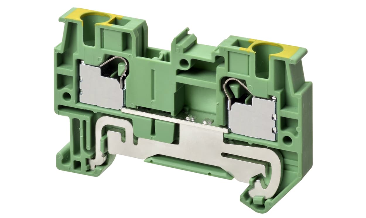 Omron XW5G-P4.0-1.1-1, XW5G Series Grey, 4mm², Single-Level, Push In Termination