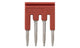 Omron XW5S-P1.5-4RD, XW5S Short Bar for use with XW5G-P1.5-4 Grounding Terminal Block, XW5T-P1.5-4 Feed Through Terminal Block