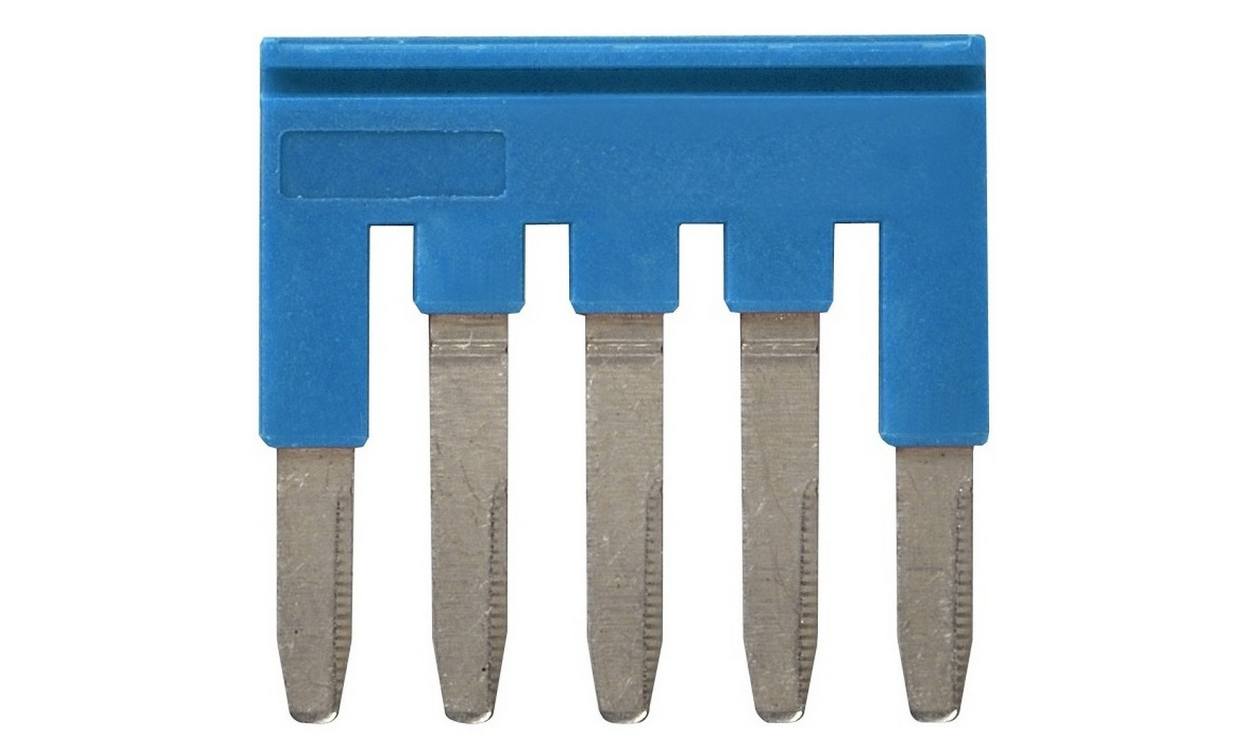 Omron XW5S-P2.5-5BL, XW5S Short Bar for use with XW5G-P2.5-5 Grounding Terminal Block, XW5T-P2.5-5 Feed Through Terminal Block