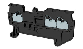 Omron XW5T-P1.5-1.2-1, XW5T Series Grey, 1.5mm², Single-Level, Push In Termination