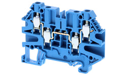 Omron XW5TS40221BL, XW5T Series Blue, 4mm², Single-Level, Screw Termination - generaltechuae