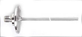 ifm TM4831, PT100 RTD Sensor, 6mm Dia, 100mm Long, 4 Wire, 1 1/2 in Tri-Clamp (ISO 2852), +150°C Max