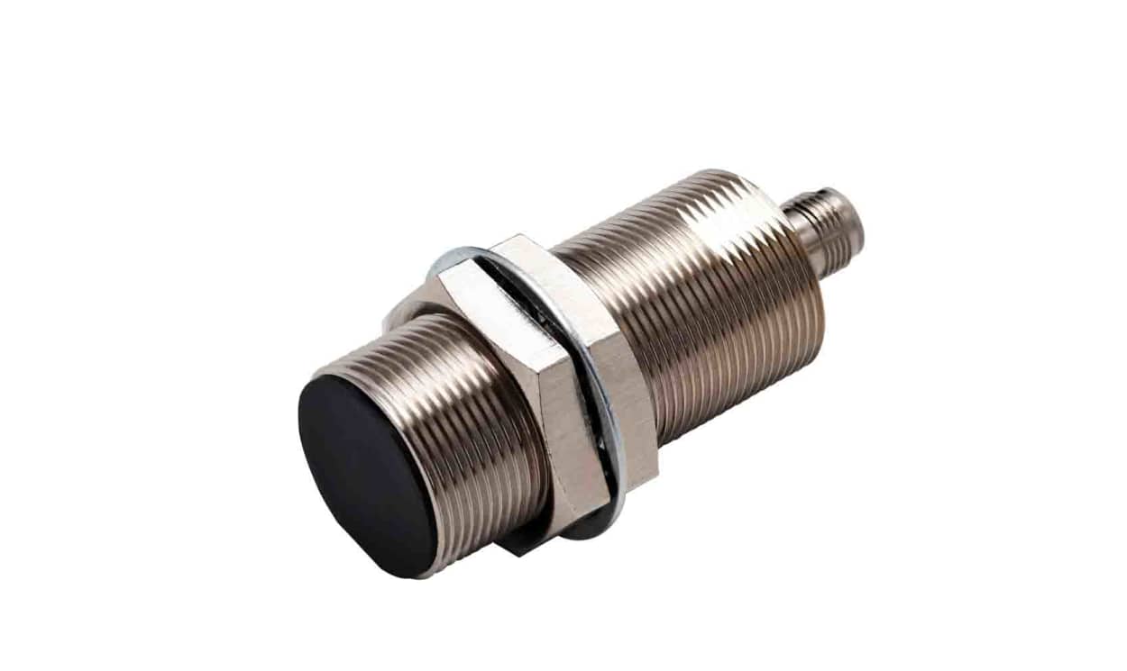 Omron E2E-X22B3DL30-M1, Inductive Threaded Barrel Proximity Sensor, M30, 22 mm Detection, PNP NO+NC, 10 → 30 V dc - generaltechuae
