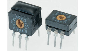 Omron A6C-10R(N), 10 Way Through Hole DIP Switch, Rotary Flush Actuator