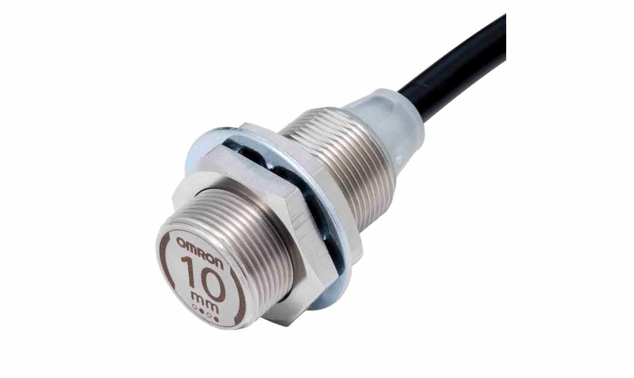 Omron E2EW-X10B330 2M, Inductive Threaded Barrel Proximity Sensor, M30, 10 mm Detection, PNP NO+NC, 10 → 30 V dc