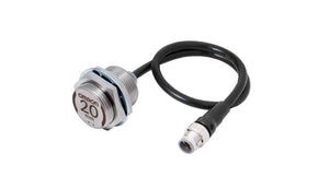 Omron E2EW-X20B1T30-M1TJ 0.3M, Inductive Threaded Barrel Proximity Sensor, M30, 20 mm Detection, PNP NO, 10 → 30 V dc