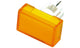 Omron A3DJ-500Y, Yellow Rectangular Push Button Lens for Use with A3D Series
