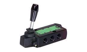 ASCO 55102093, Lever 5/2 Pneumatic Manual Control Valve 551 Series, G 1/4, 1/4in, III B