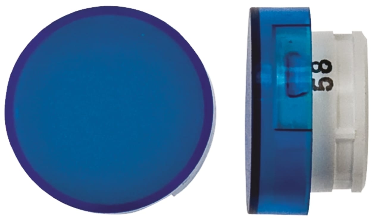 Omron A165L-TA, Blue Round Push Button Lens for Use with A16 Series LED/Incandescent Lamp Push Button Switch