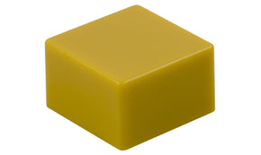 Omron B32-1330, Yellow Tactile Switch Cap for Series B3F-4000, Series B3F-5000, Series B3W-4000,