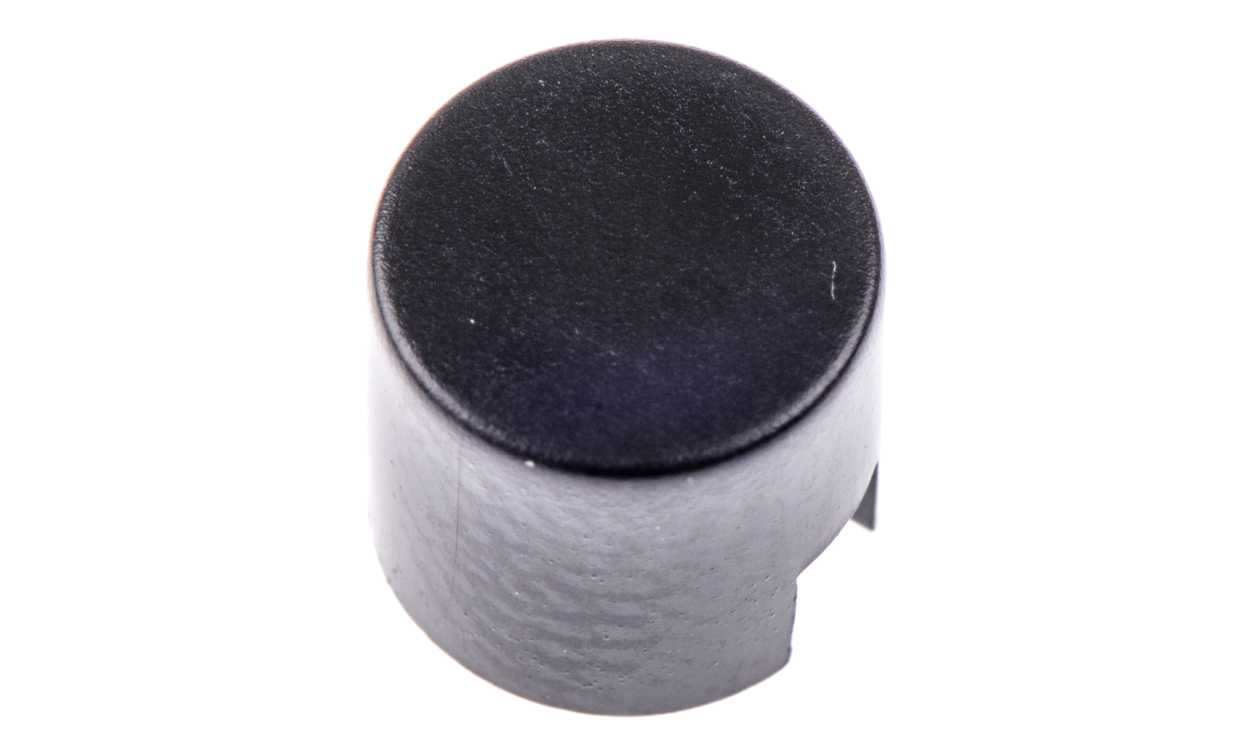 Omron B32-2010, Black Tactile Switch Cap for Series B3F-1000, Series B3F-3000, Series B3FS, Series B3W-1000,