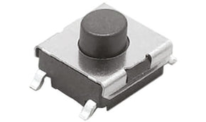Omron B3FS-1000, Plunger Tactile Switch, SPST 50 mA @ 24 V dc 0.5mm Through Hole