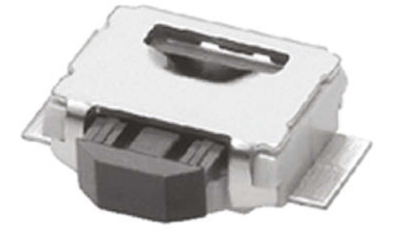 Omron B3U-3100P, Button Tactile Switch, SPST 50 mA @ 12 V dc 0.7mm Through Hole