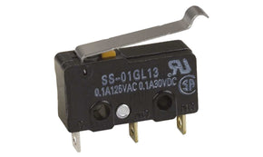 Omron SS-10GL13, Simulated Roller Lever Micro Switch, Solder Terminal, 10.1 A @ 250 V ac, SPDT, IP40