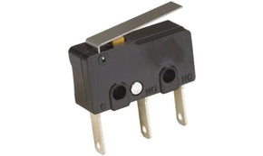 Omron SS-01GL-ET, Hinge Lever Micro Switch, Tab Terminal, 100 mA @ 30 V dc, SPDT, IP40