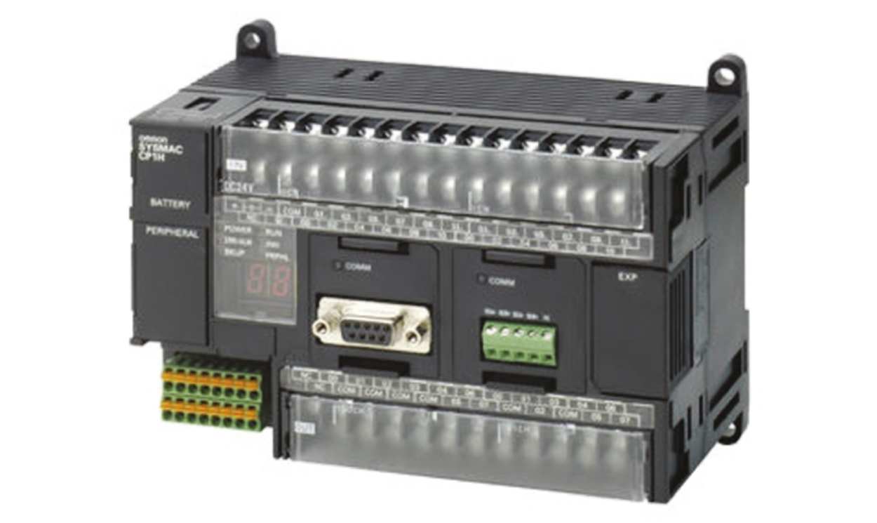 Omron CP1H-X40DT-D, CP1H Series PLC CPU for Use with SYSMAC CP1H Series, Transistor Output, 24 (DC)-Input, DC Input - generaltechuae