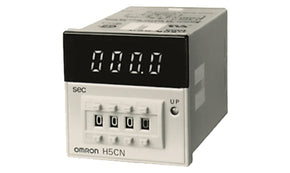 Omron H5CN-YAN AC100-240, H5CN Series DIN Rail, Panel Mount, Surface Mount Timer Relay, 100 → 240V ac, 1-Contact, 0.01 →
