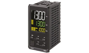Omron E5EC-CC4D5M-005, E5EC Panel Mount PID Temperature Controller, 48 x 48mm, 2 Output Linear, Analogue, 4-20 mA, 24 V ac/dc Supply