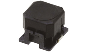 Omron B3AL-1002P, Black Cap Tactile Switch, SPST 50 mA @ 16 V dc Through Hole