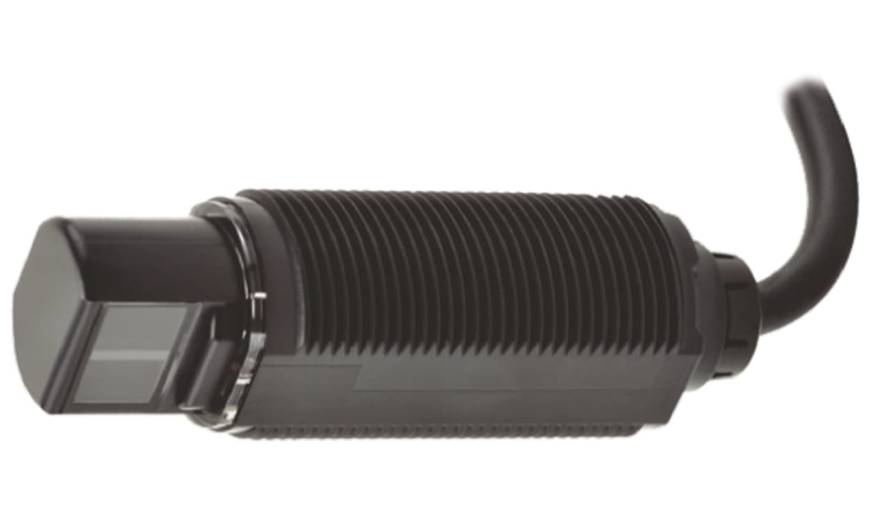 Omron E3RA-DP11 2M, Diffuse Photoelectric Sensor, Barrel Sensor, 100 mm Detection Range - generaltechuae