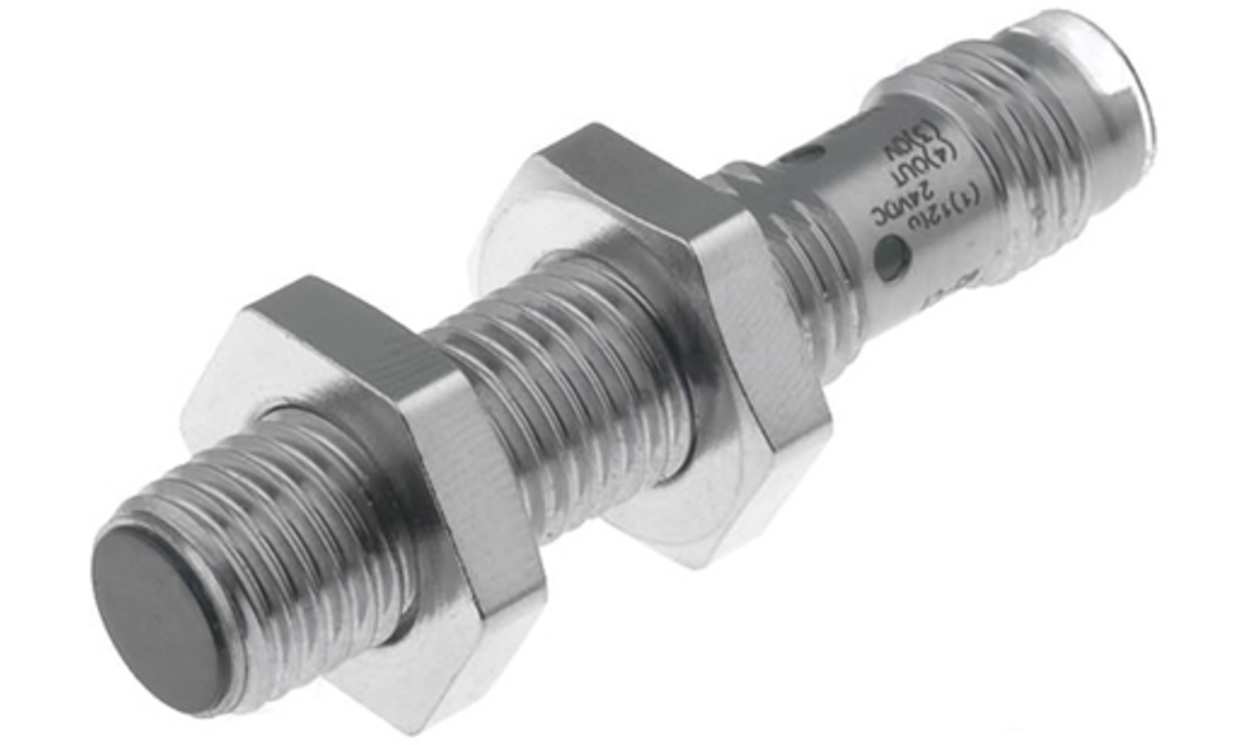 Omron E2A-S08KS02-M1-B2, Inductive Threaded Barrel Proximity Sensor, M8, 2 mm Detection, PNP NC, 12 → 24 V dc - generaltechuae
