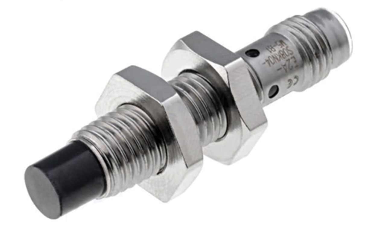 Omron E2A-S08KN04-M5-B2, Inductive Threaded Barrel Proximity Sensor, M8, 4 mm Detection, PNP NC, 12 → 24 V dc - generaltechuae