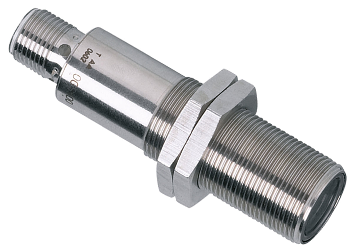 ifm OGS500, Through Beam Transmitter Photoelectric Sensor, Barrel Sensor, 25 m Detection Range