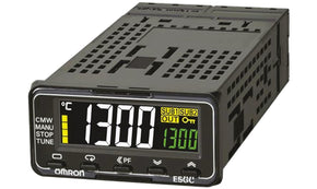 Omron E5GC-RX2DCM-000, E5GC Panel Mount PID Temperature Controller, 48 x 48mm, 1 Output Relay, 24 V ac/dc Supply Voltage ON/OFF, PID,