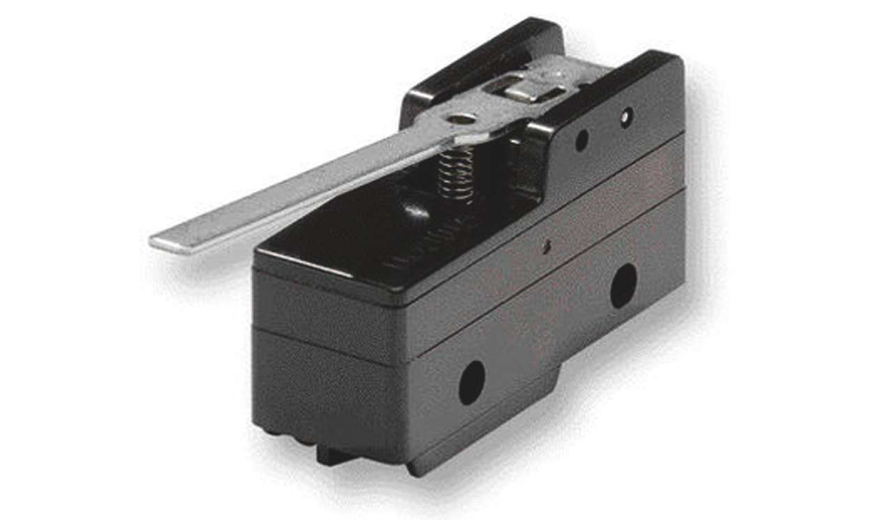 Omron Z-15GW-B7-K, Z-15G Series Hinge Lever Limit Switch, NO/NC, IP00, SPDT, Thermosetting Resin Housing, 500V ac Max, 15A Max
