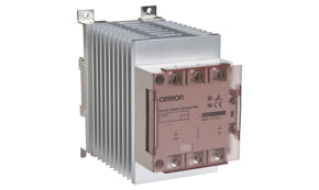 Omron G3PE-225B-3N DC12-24, G3PE Three Phase Series Solid State Relay, 25 A Load, DIN Rail Mount, 264 V ac Load, 30 V dc Control