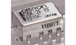 Omron G6KU-2F-RF 5DC, Surface Mount High Frequency Relay, 5V dc Coil, 1GHz Max. Coil Freq., DPDT
