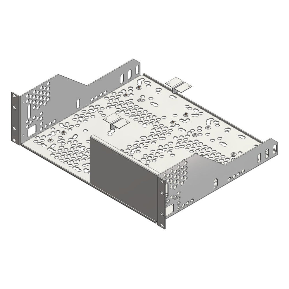 Aim-TTi RM300A | 3U Rack Mount for Half-Rack Instruments | with 1/2 Width Blanking Plate - generaltechuae